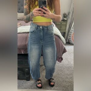 Barrel jeans viral amazon